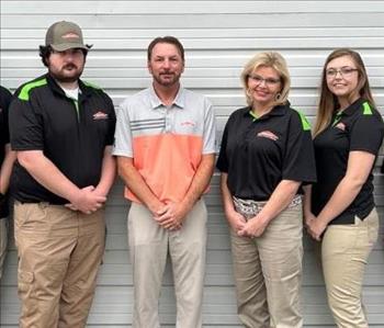 SERVPRO of Parker & NE Hood Counties Crew Photo